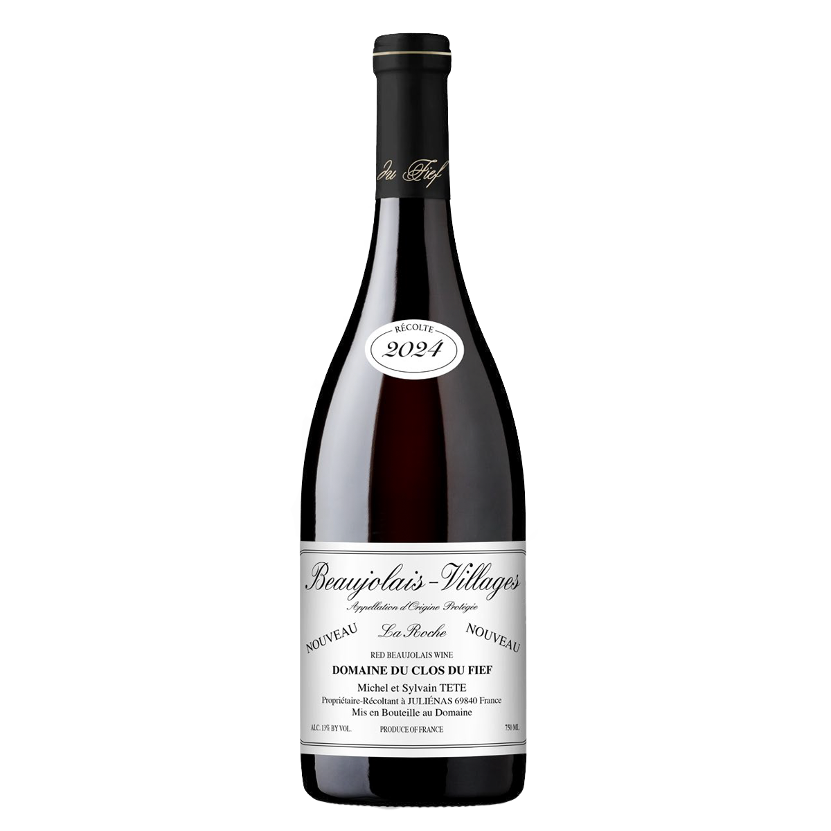 Domaine du Clos du Fief (Michel et Sylvain Tête) Beaujolais-Villages Nouveau “La Roche” 2024
